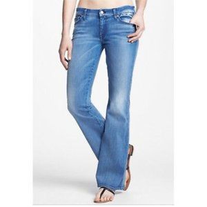 7 For All Mankind Womens Lexie Petite Bootcut Jean